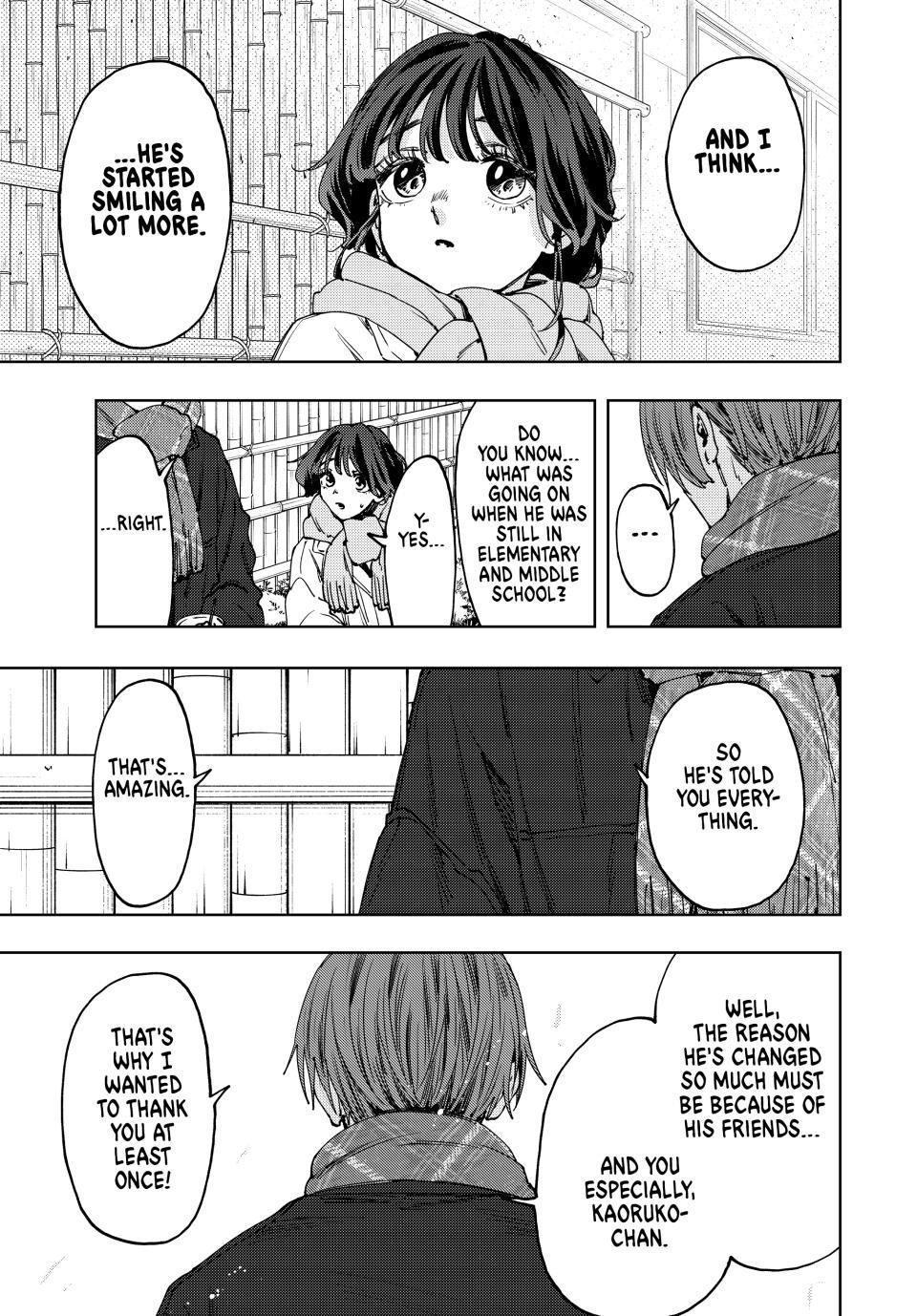 Kaoru Hana wa Rin to Saku Chapter 104 page 11 - Chapter 104: Sotaro and Kaoruko