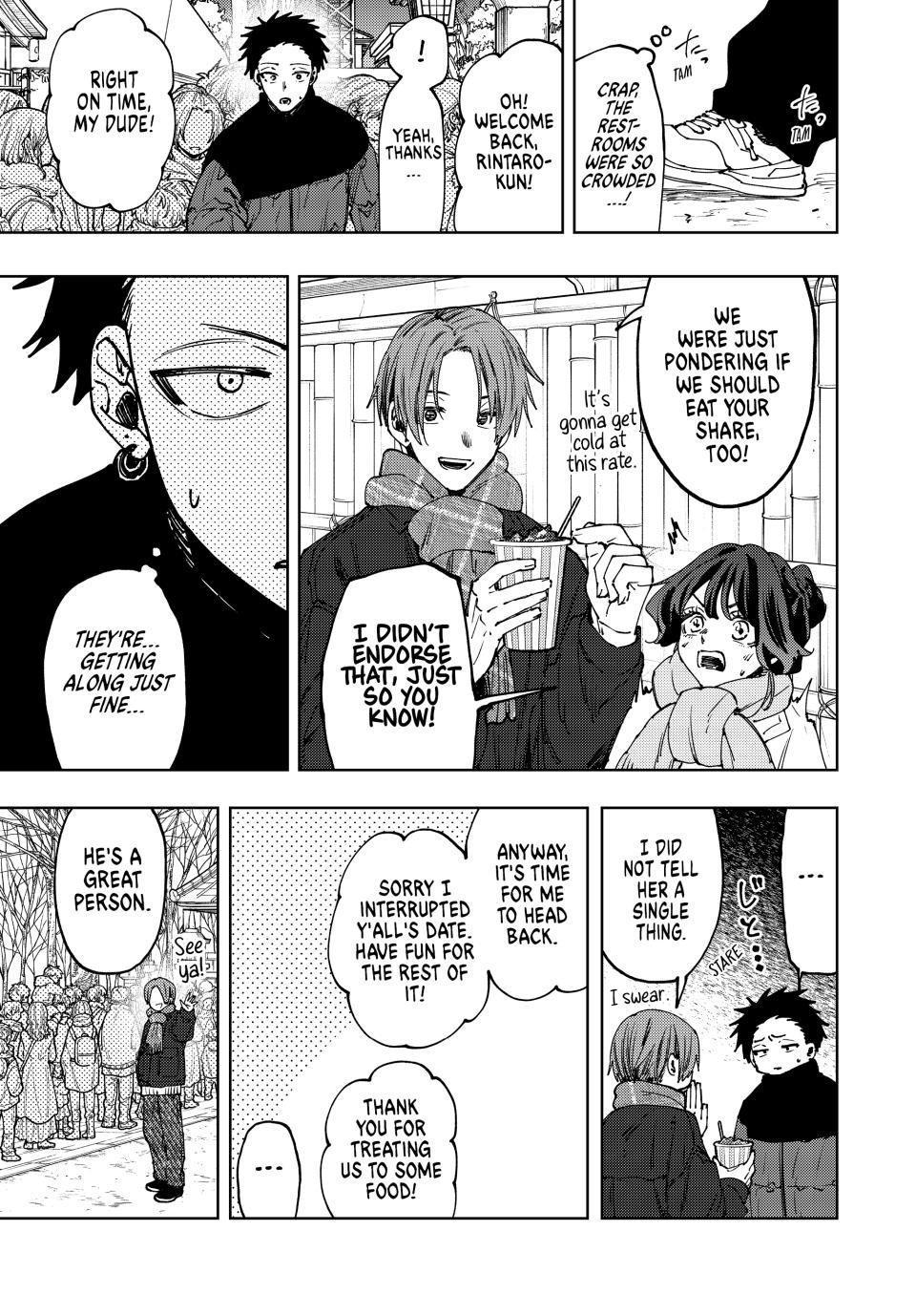 Kaoru Hana wa Rin to Saku Chapter 104 page 21 - Chapter 104: Sotaro and Kaoruko