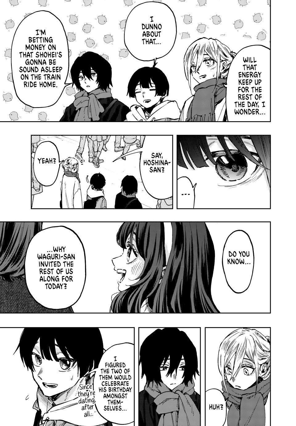 Kaoru Hana wa Rin to Saku Chapter 105 page 15 - Chapter 105: A New Year, A New Term