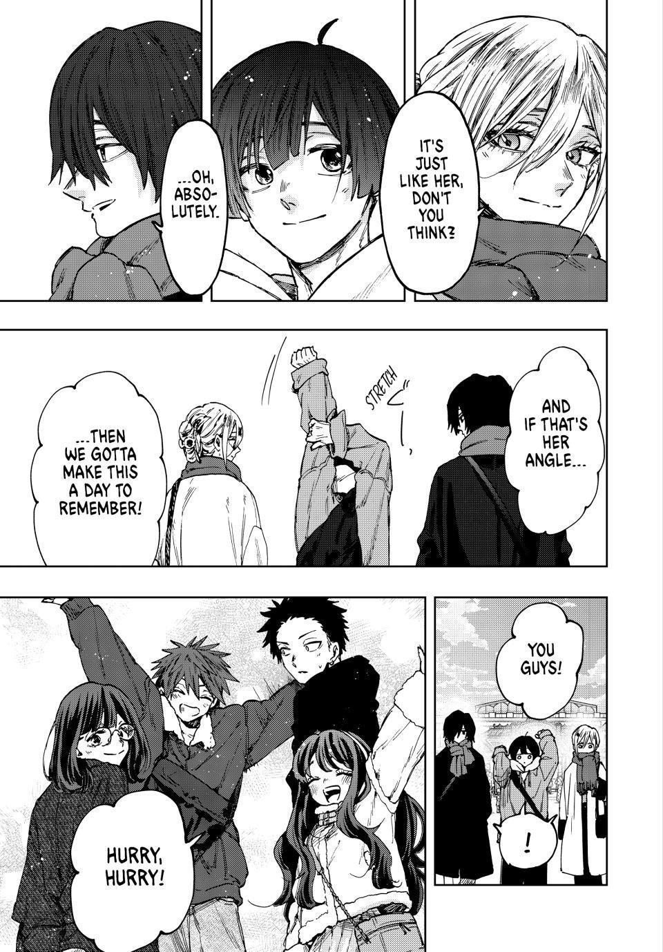 Kaoru Hana wa Rin to Saku Chapter 105 page 19 - Chapter 105: A New Year, A New Term