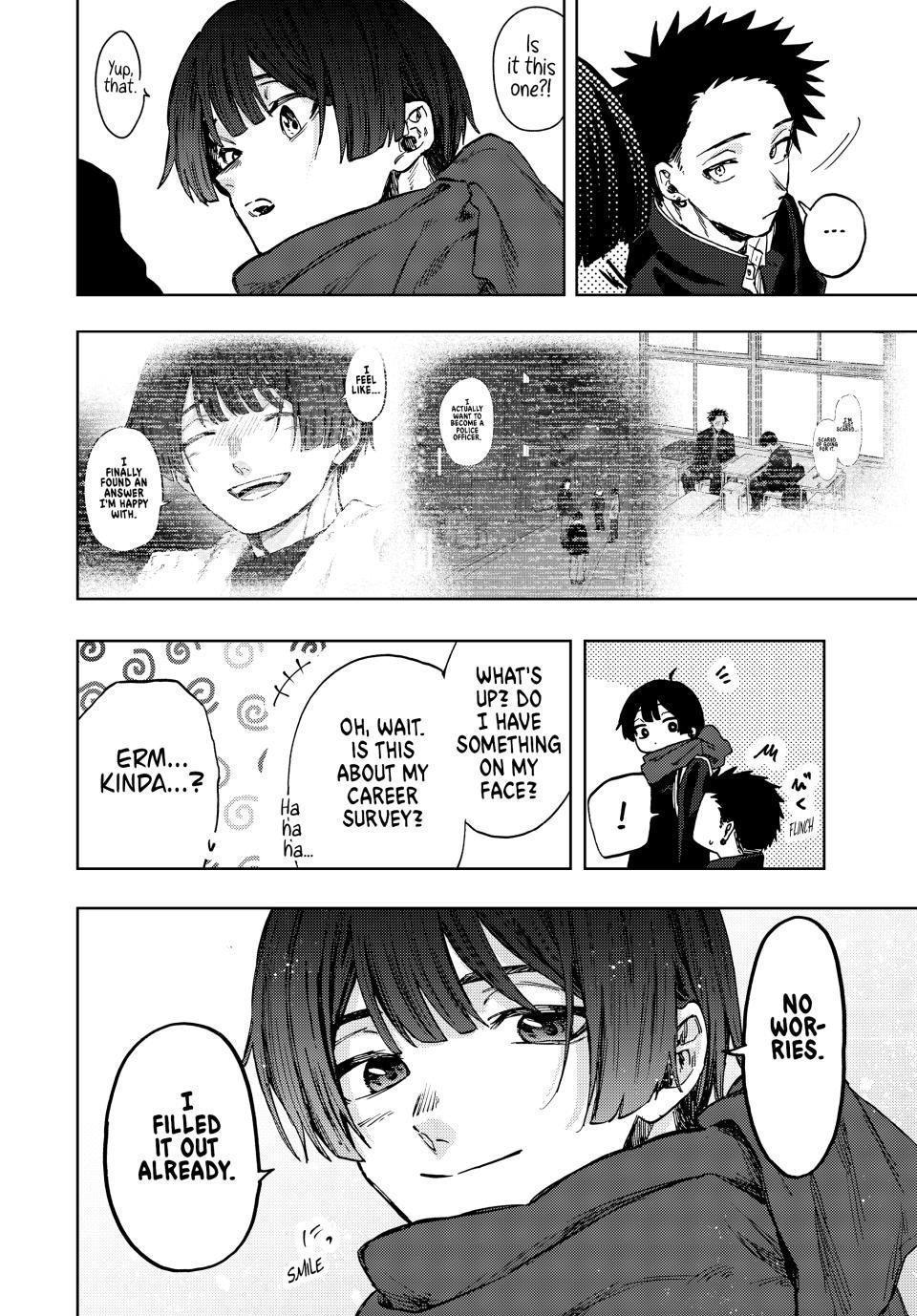 Kaoru Hana wa Rin to Saku Chapter 105 page 4 - Chapter 105: A New Year, A New Term