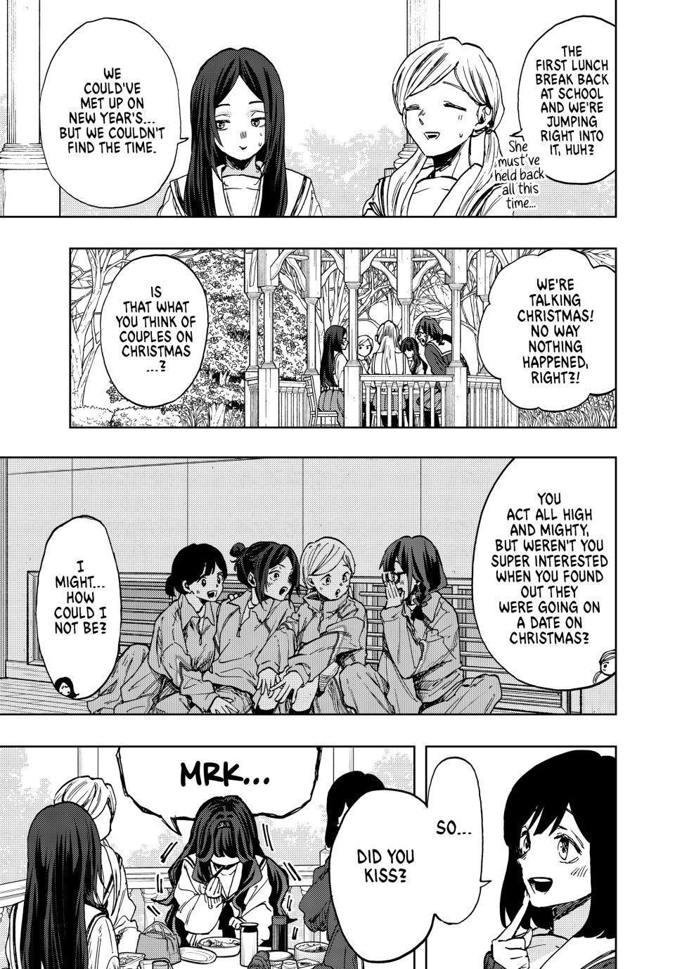 Kaoru Hana wa Rin to Saku Chapter 105 page 7 - Chapter 105: A New Year, A New Term