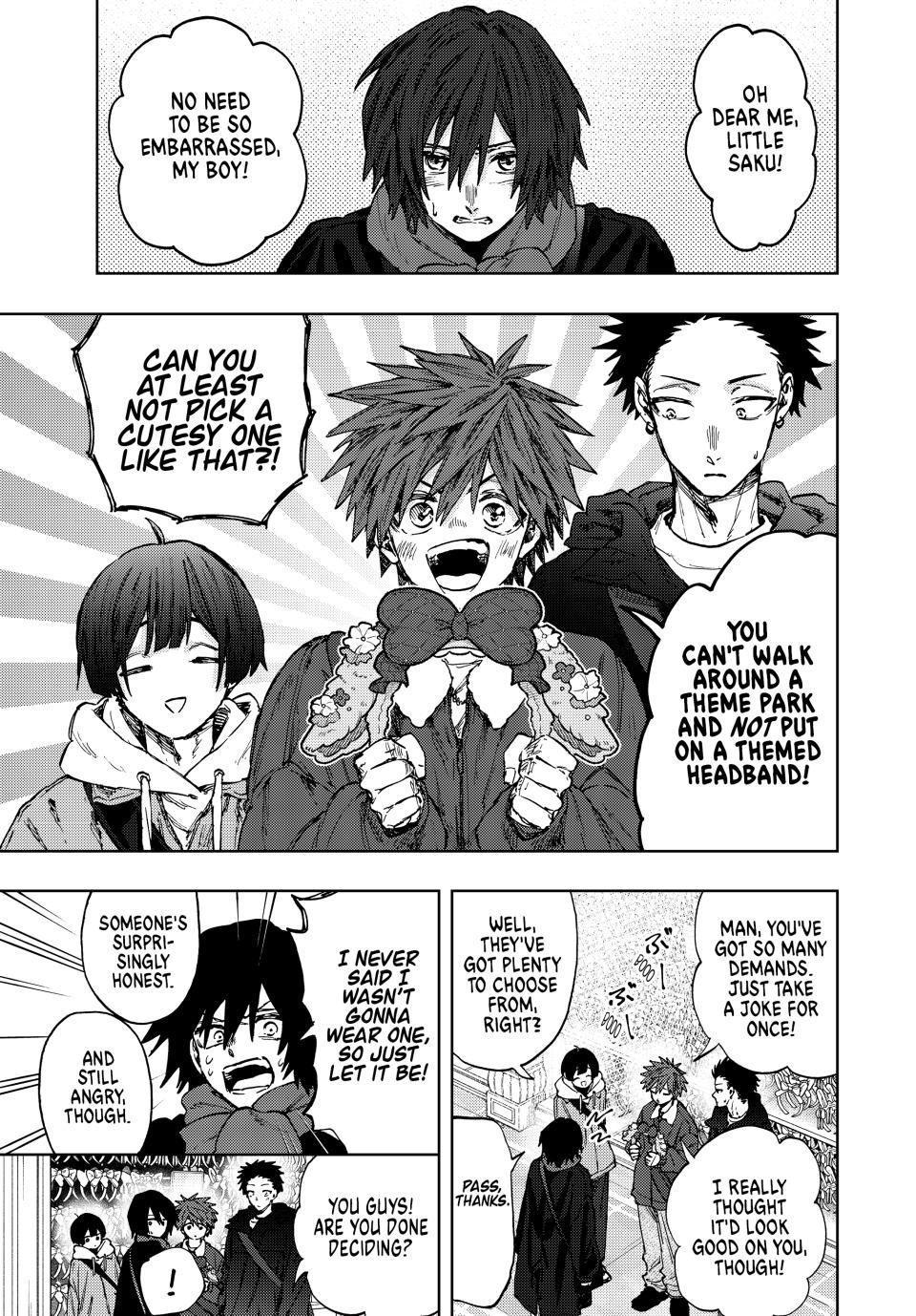 Kaoru Hana wa Rin to Saku Chapter 106 page 1 - Chapter 106: Touring The Theme Park