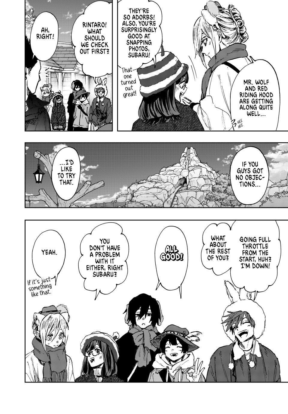 Kaoru Hana wa Rin to Saku Chapter 106 page 6 - Chapter 106: Touring The Theme Park