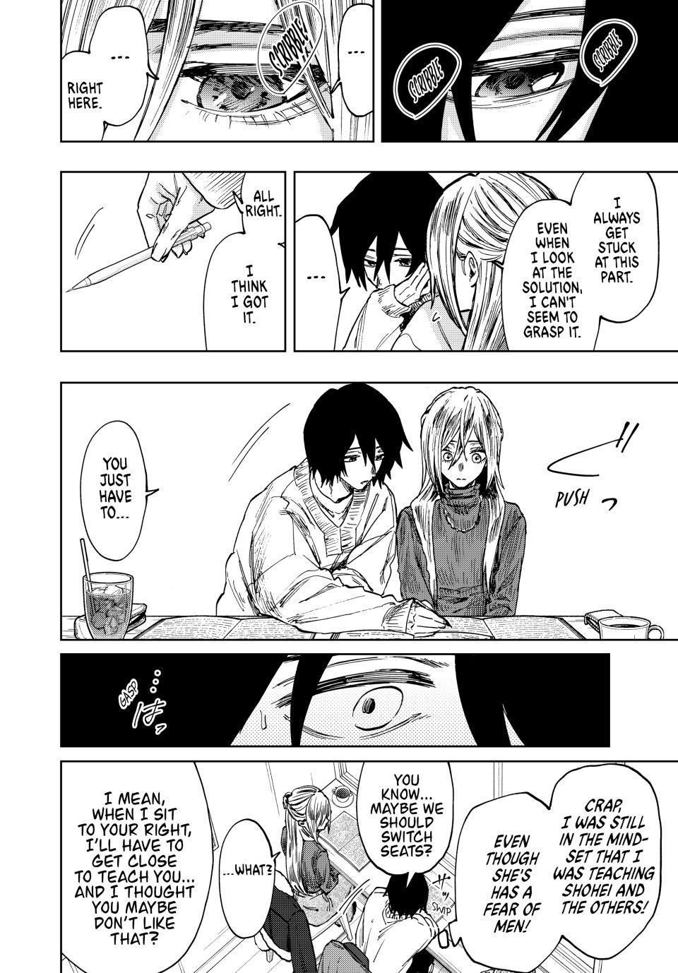 Kaoru Hana wa Rin to Saku Chapter 108 page 12 - Chapter 108: Saku and Subaru's Study Session