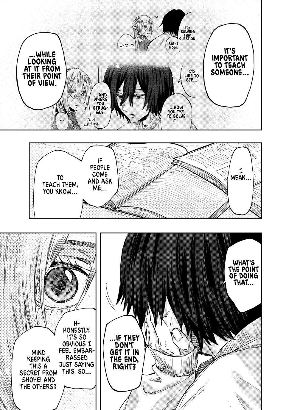 Kaoru Hana wa Rin to Saku Chapter 108 page 17 - Chapter 108: Saku and Subaru's Study Session