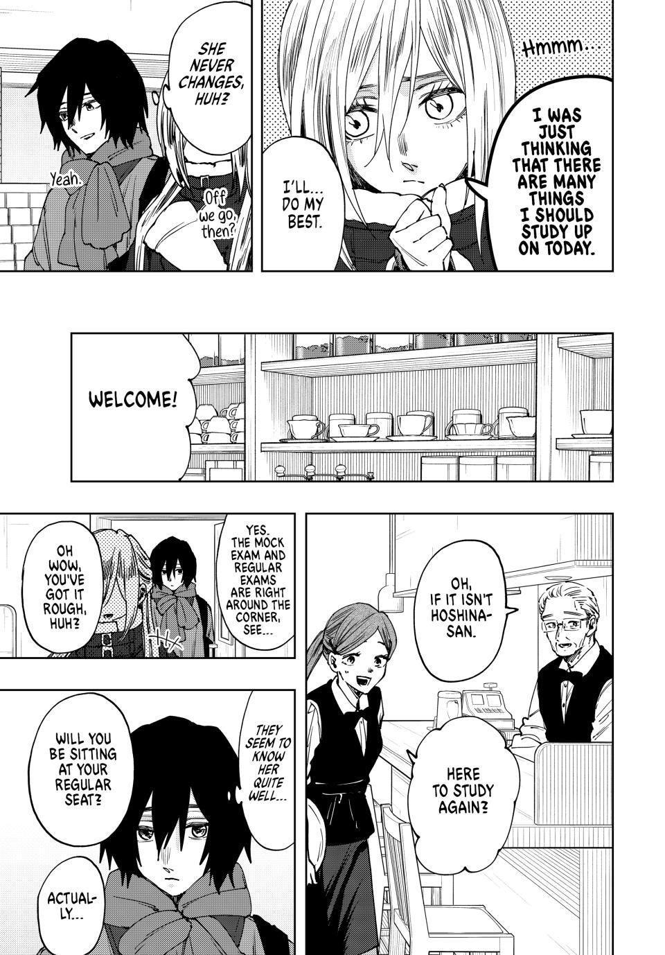 Kaoru Hana wa Rin to Saku Chapter 108 page 7 - Chapter 108: Saku and Subaru's Study Session
