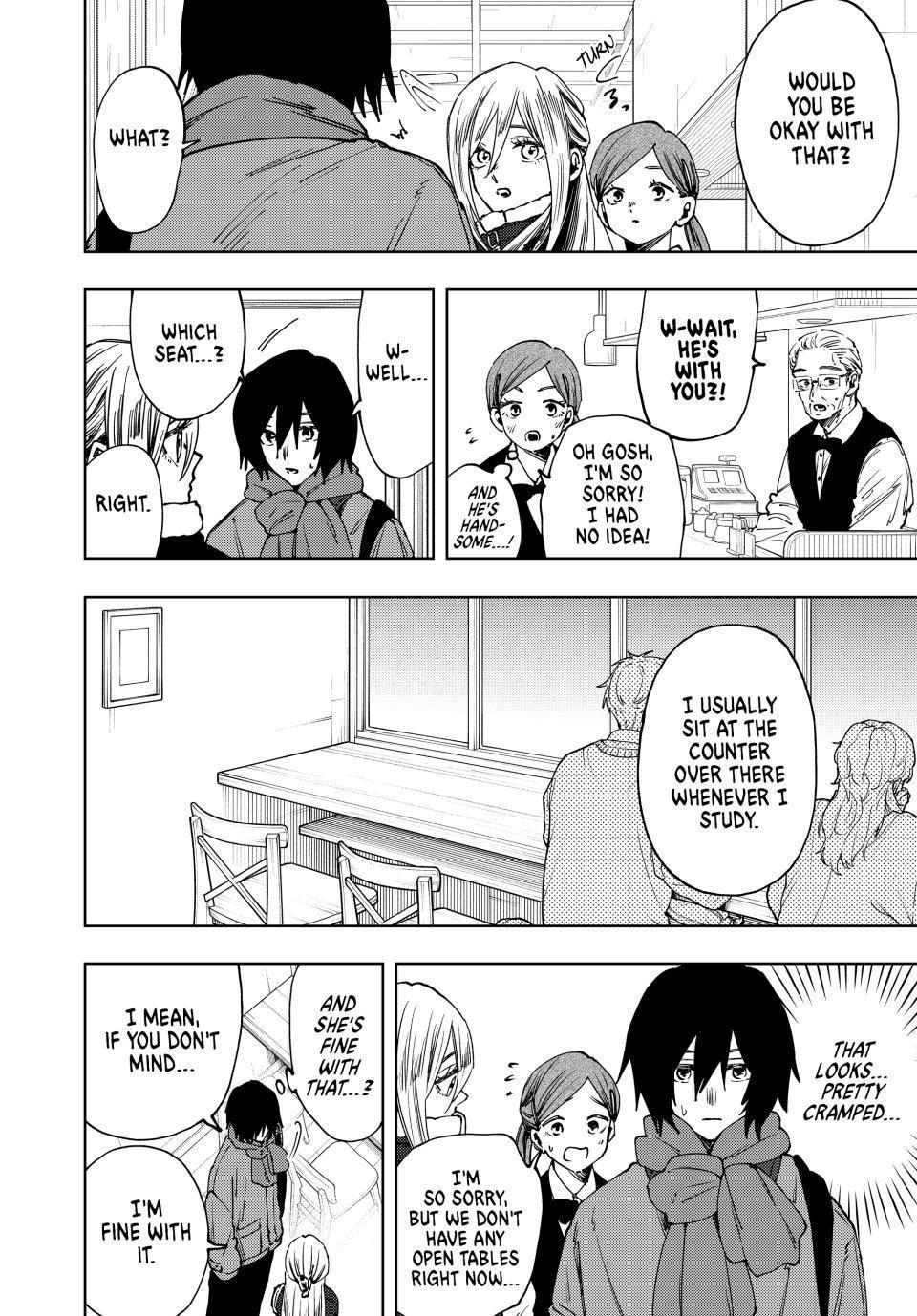 Kaoru Hana wa Rin to Saku Chapter 108 page 8 - Chapter 108: Saku and Subaru's Study Session