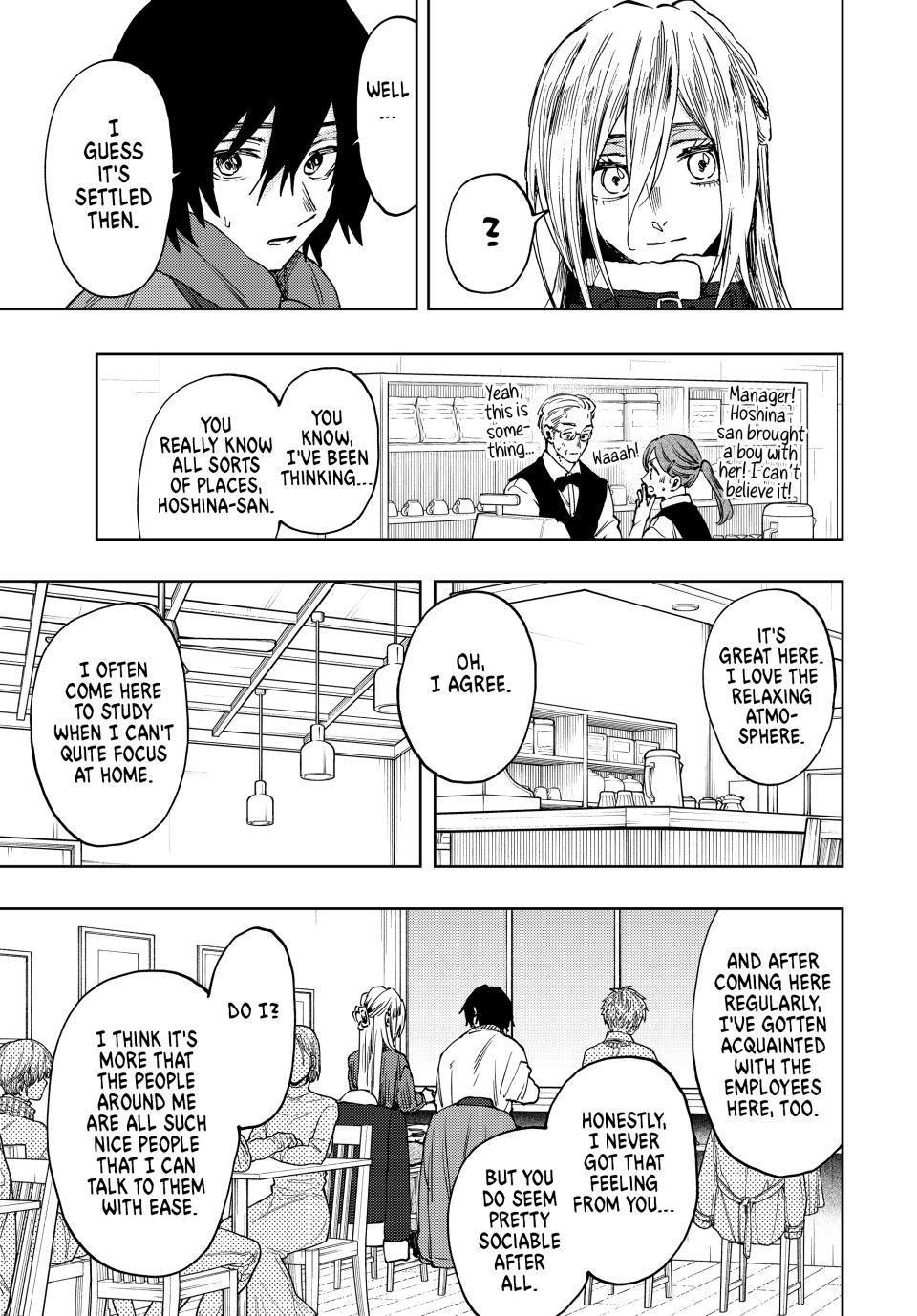 Kaoru Hana wa Rin to Saku Chapter 108 page 9 - Chapter 108: Saku and Subaru's Study Session