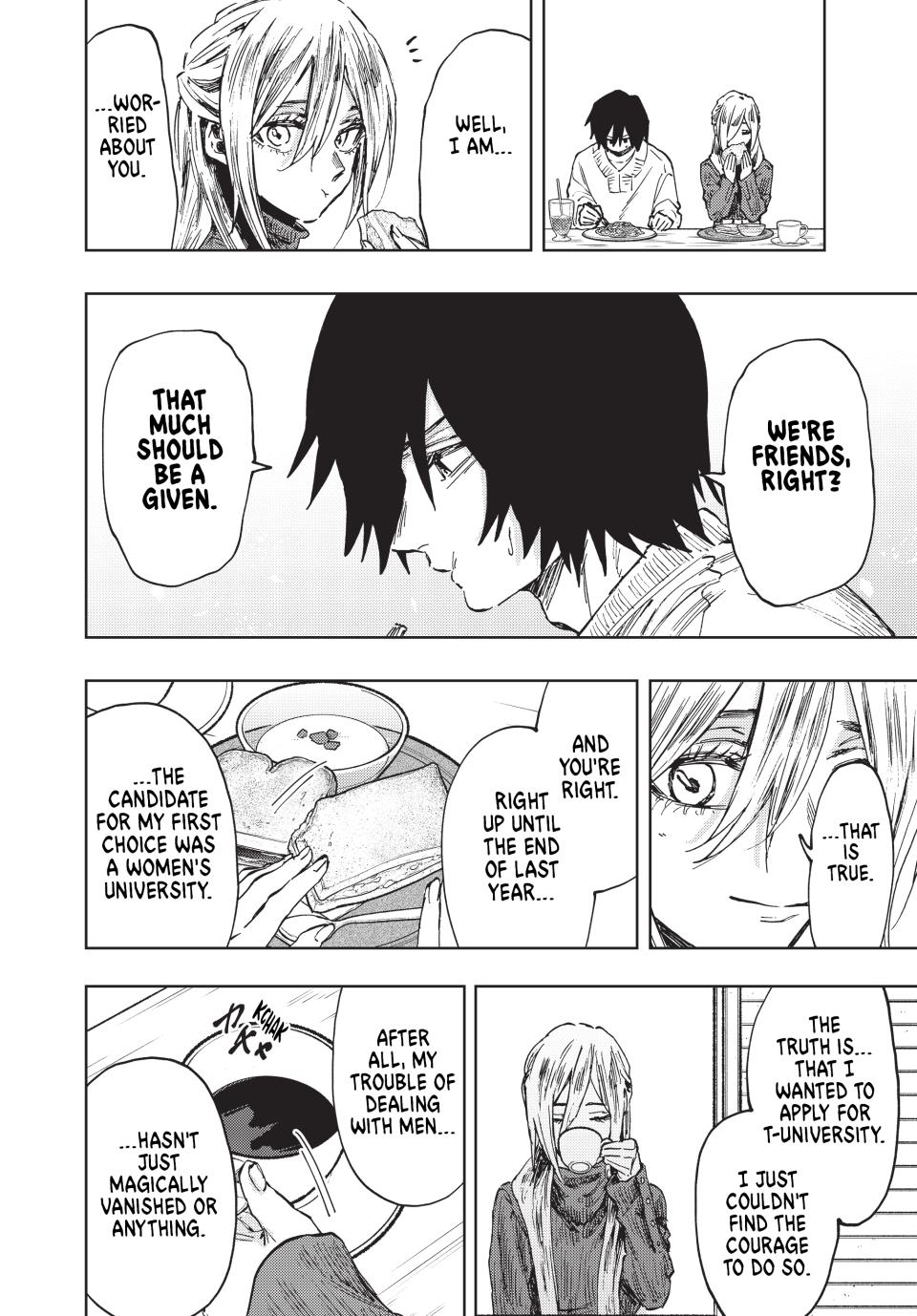 Kaoru Hana wa Rin to Saku Chapter 109 page 6 - Chapter 109: The Courage To Move Forward