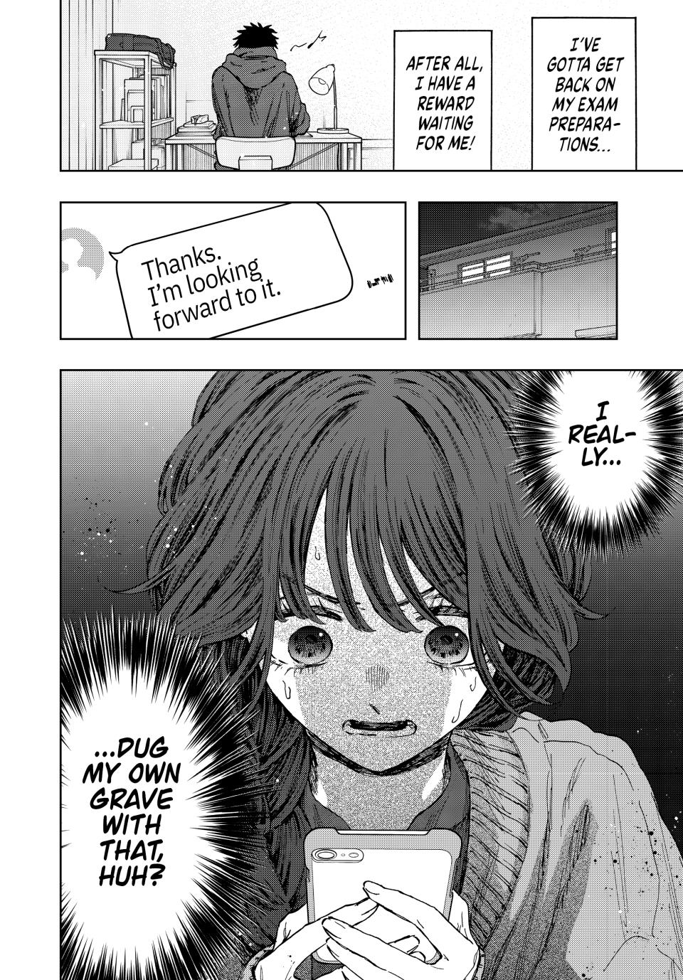 Kaoru Hana wa Rin to Saku Chapter 110 page 12 - Chapter 110: Their Respective February