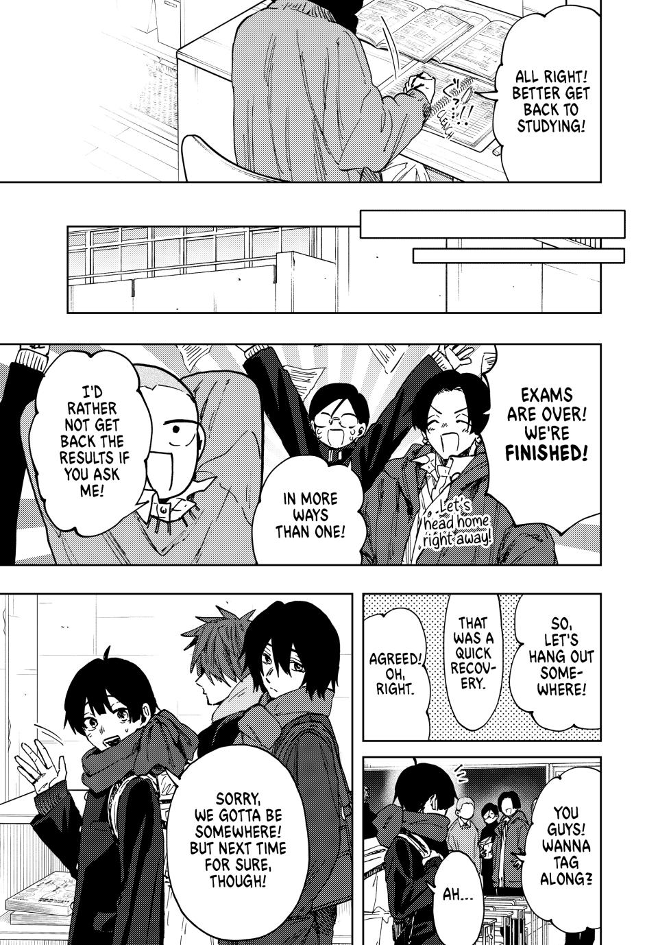 Kaoru Hana wa Rin to Saku Chapter 110 page 15 - Chapter 110: Their Respective February