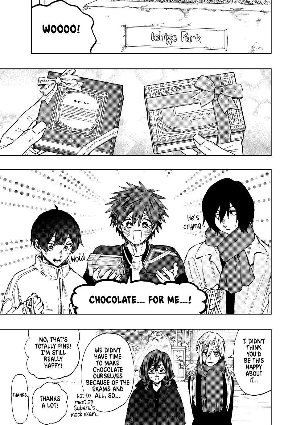 Kaoru Hana wa Rin to Saku Chapter 111 page 1 - Chapter 111: Valentine's Day