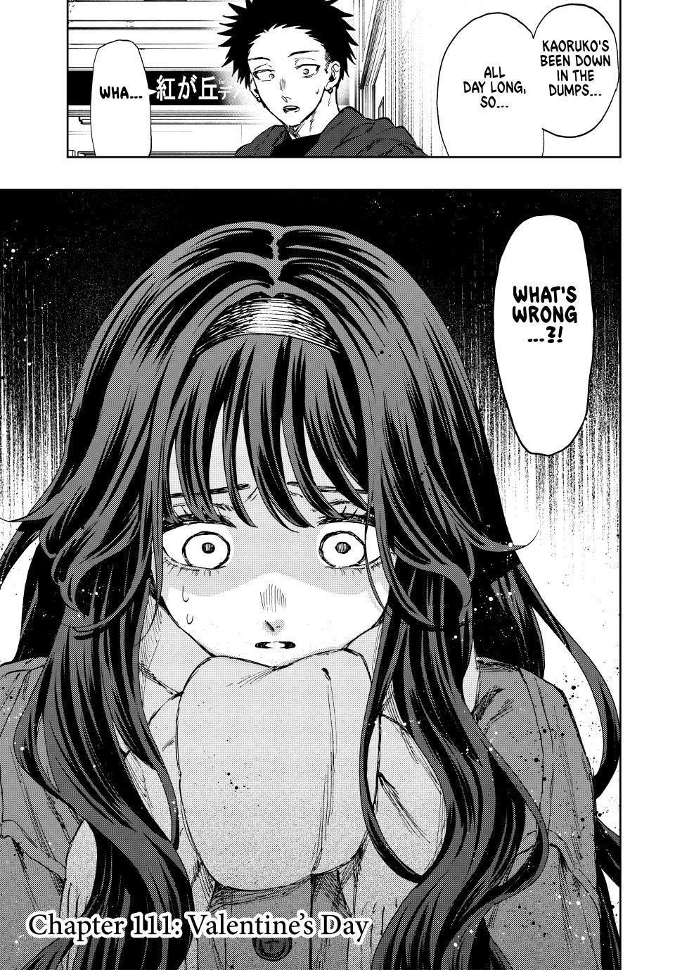 Kaoru Hana wa Rin to Saku Chapter 111 page 3 - Chapter 111: Valentine's Day