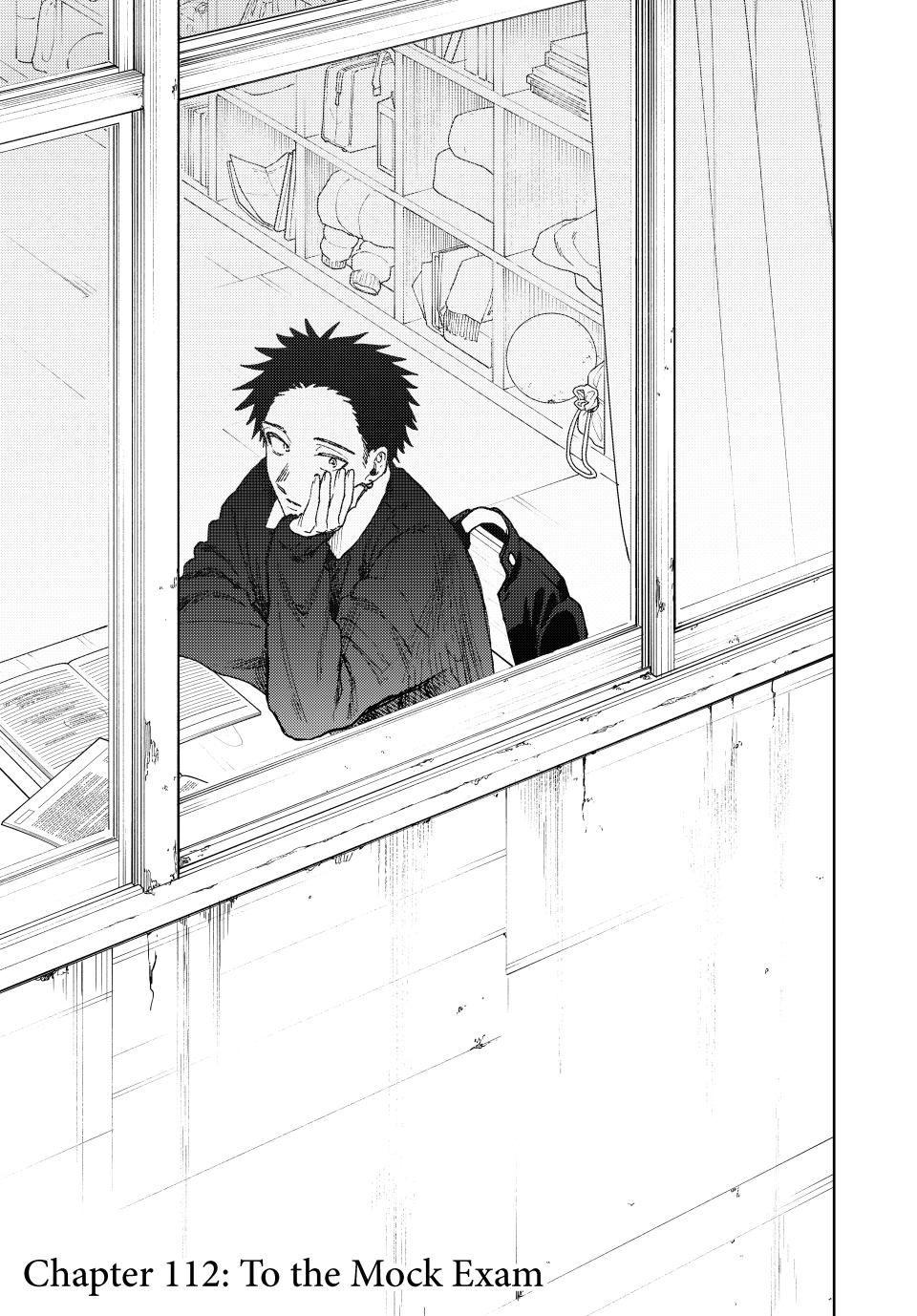 Kaoru Hana wa Rin to Saku Chapter 112 page 1 - Chapter 112: To the Mock Exam