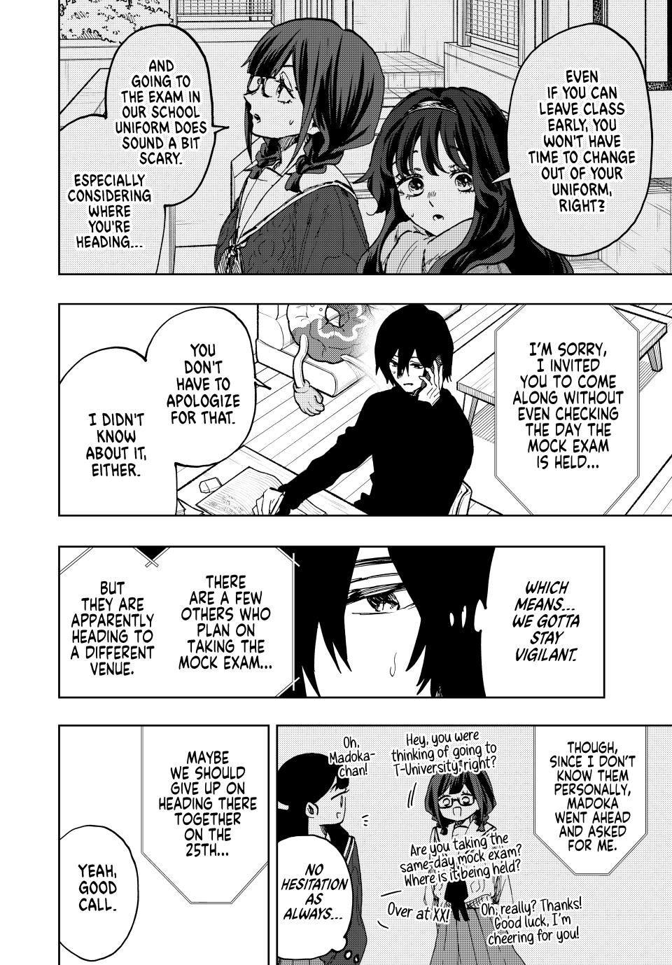 Kaoru Hana wa Rin to Saku Chapter 112 page 10 - Chapter 112: To the Mock Exam