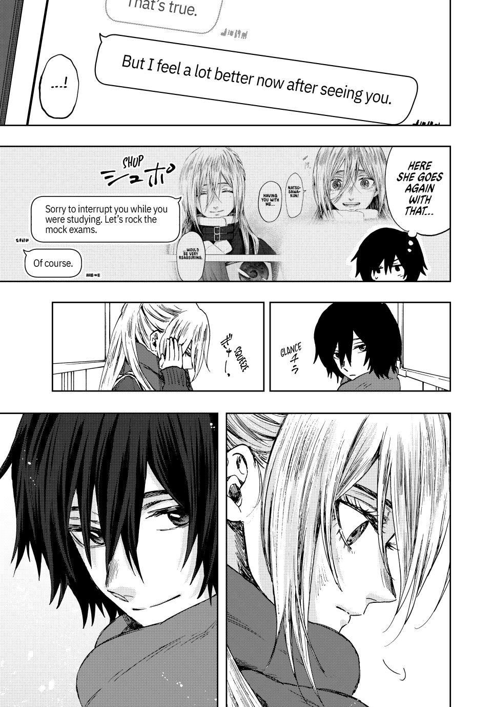 Kaoru Hana wa Rin to Saku Chapter 112 page 17 - Chapter 112: To the Mock Exam