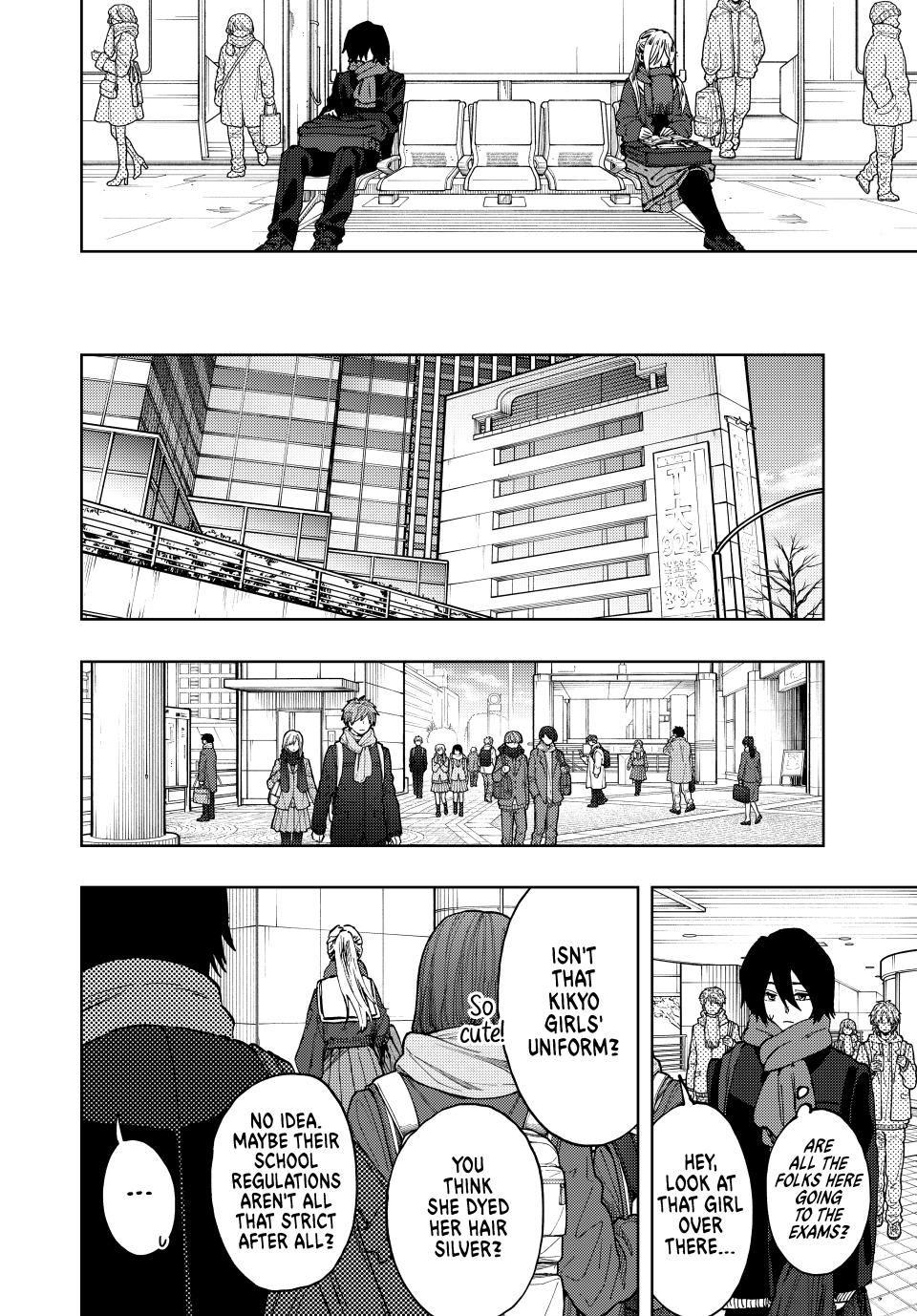 Kaoru Hana wa Rin to Saku Chapter 112 page 18 - Chapter 112: To the Mock Exam