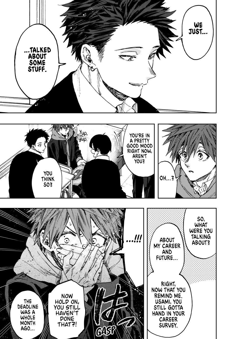 Kaoru Hana wa Rin to Saku Chapter 112 page 3 - Chapter 112: To the Mock Exam