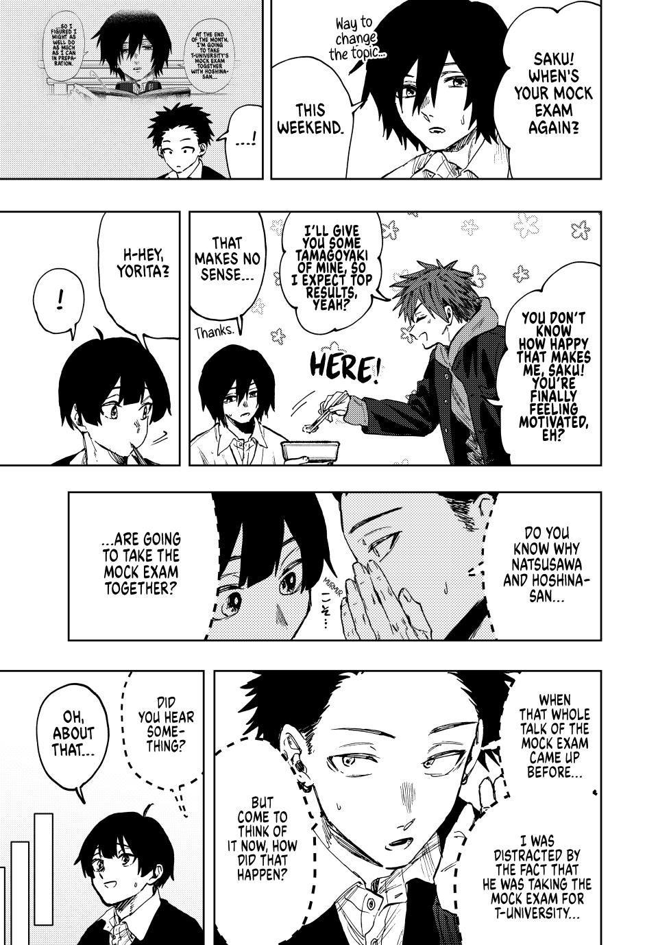 Kaoru Hana wa Rin to Saku Chapter 112 page 5 - Chapter 112: To the Mock Exam