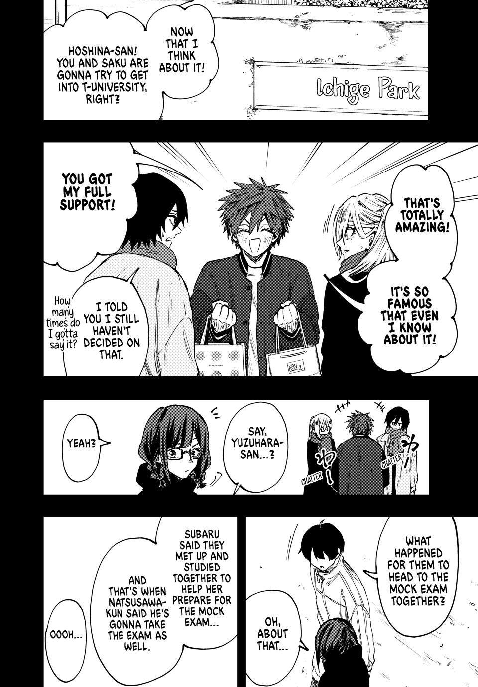 Kaoru Hana wa Rin to Saku Chapter 112 page 6 - Chapter 112: To the Mock Exam