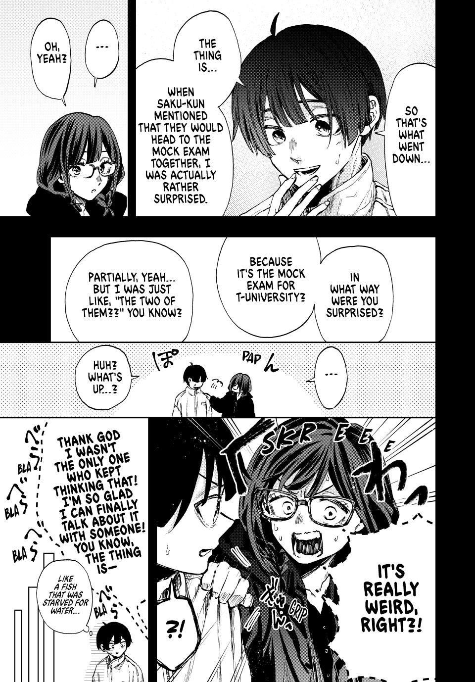 Kaoru Hana wa Rin to Saku Chapter 112 page 7 - Chapter 112: To the Mock Exam