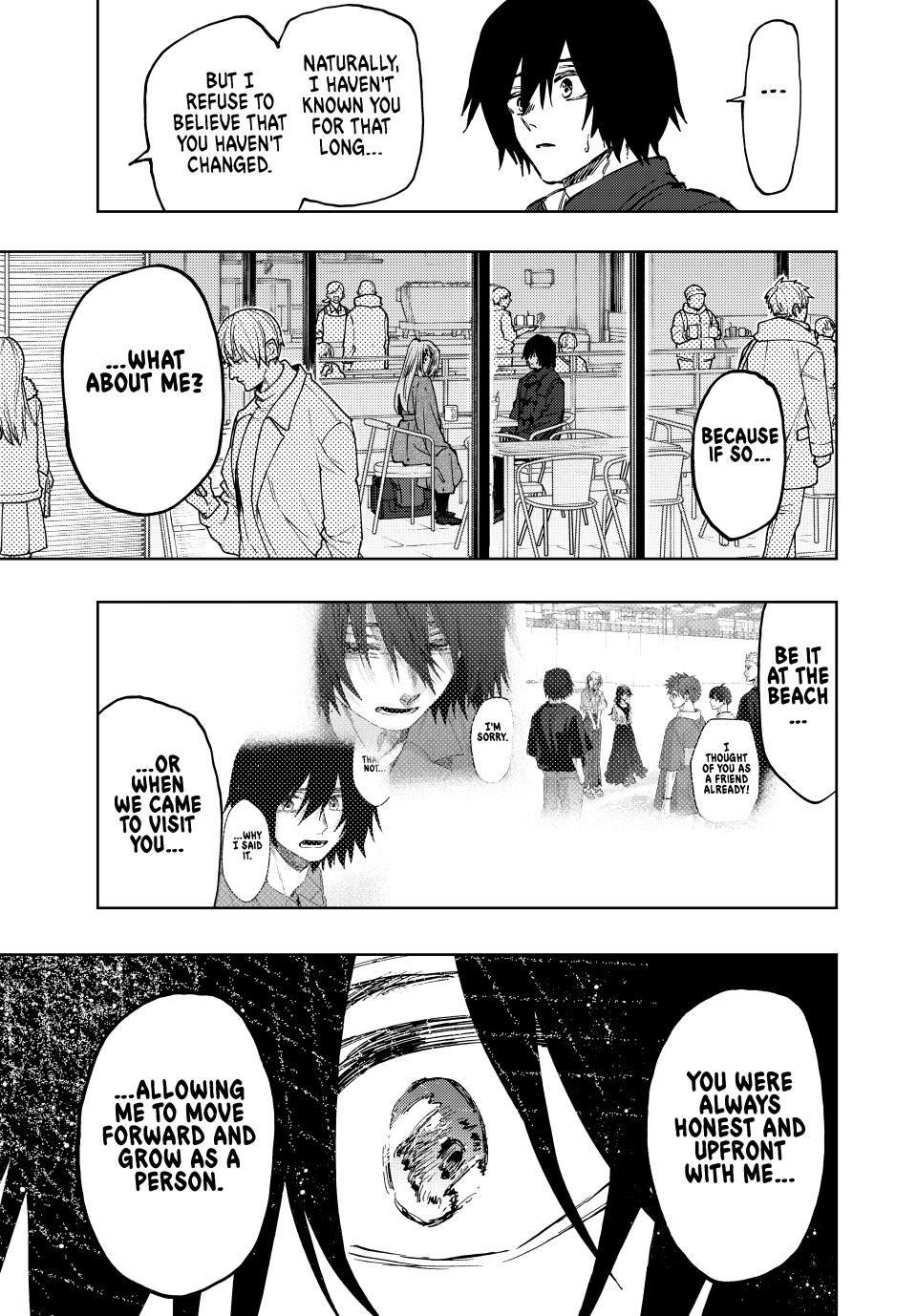 Kaoru Hana wa Rin to Saku Chapter 113 page 17 - Chapter 113: Scars of the Heart