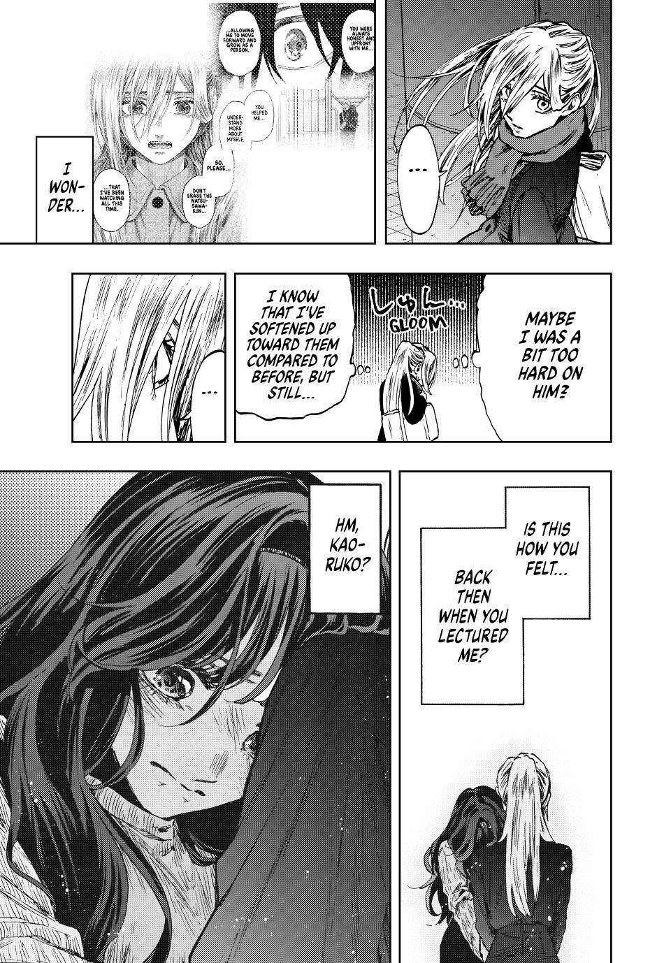 Kaoru Hana wa Rin to Saku Chapter 113 page 23 - Chapter 113: Scars of the Heart