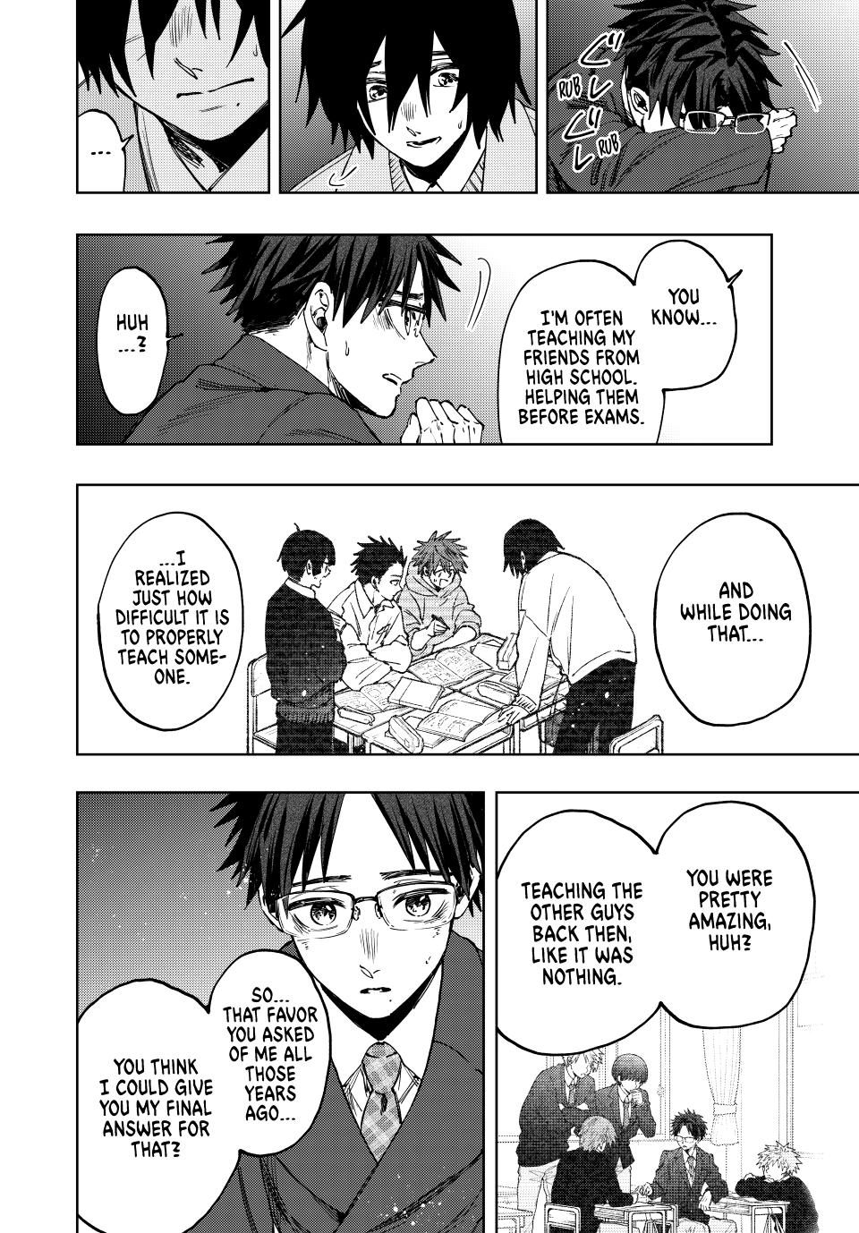 Kaoru Hana wa Rin to Saku Chapter 114 page 22 - Chapter 114: Natsusawa and Hidaka