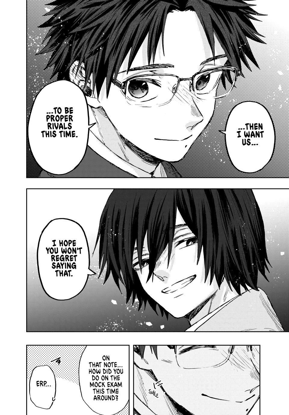 Kaoru Hana wa Rin to Saku Chapter 115 page 12 - Chapter 115: After The Mock Exams