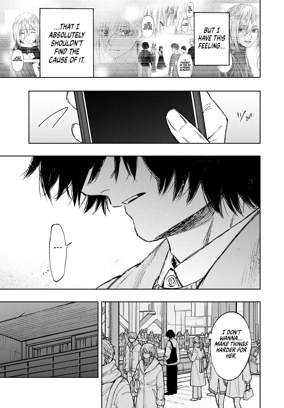 Kaoru Hana wa Rin to Saku Chapter 115 page 19 - Chapter 115: After The Mock Exams