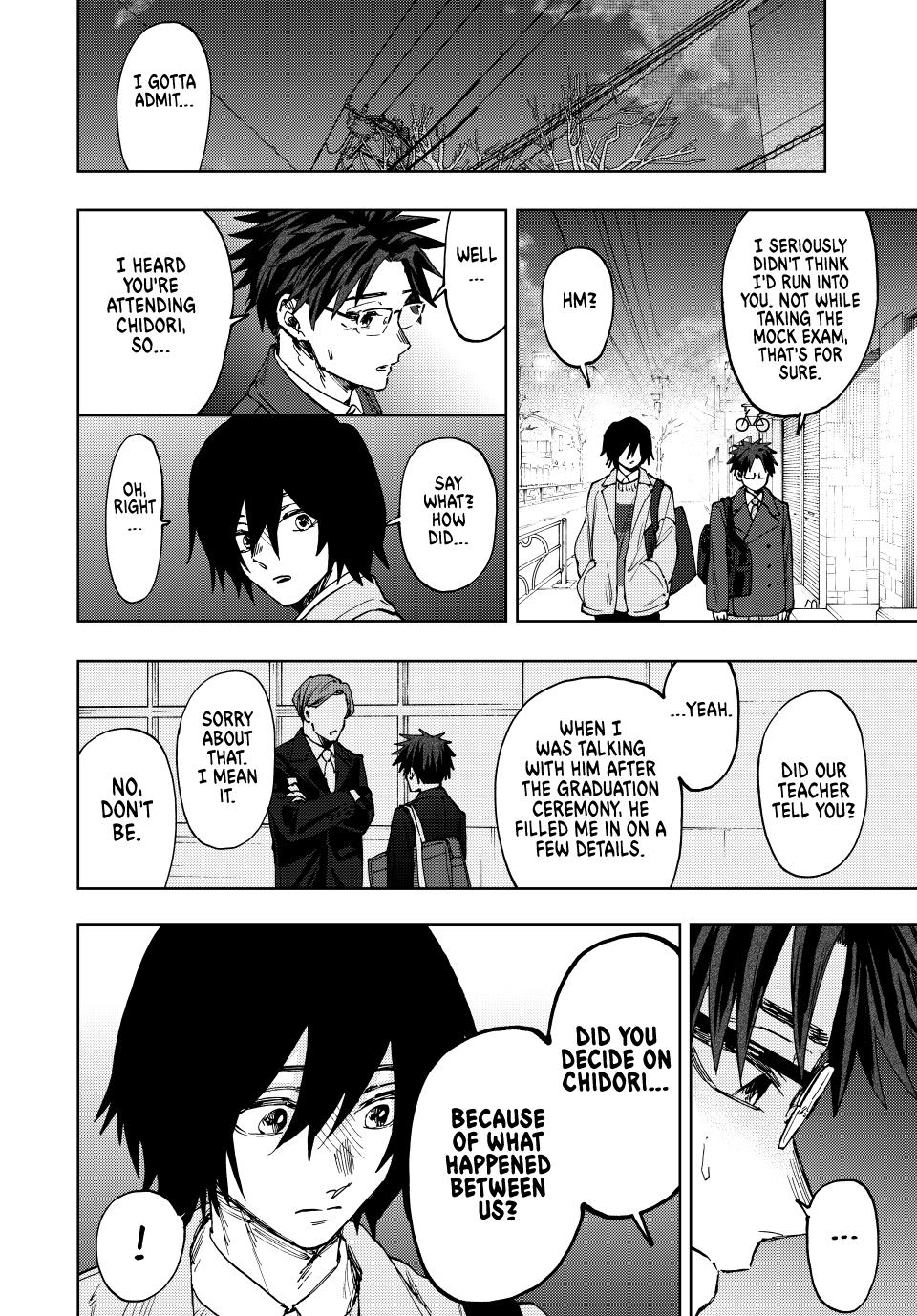 Kaoru Hana wa Rin to Saku Chapter 115 page 2 - Chapter 115: After The Mock Exams