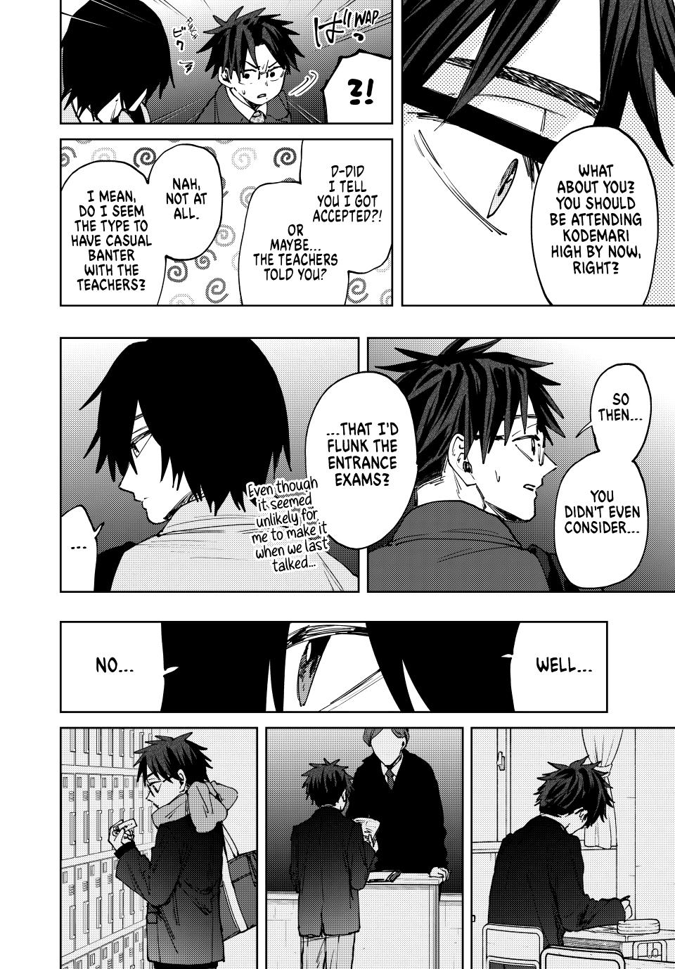 Kaoru Hana wa Rin to Saku Chapter 115 page 4 - Chapter 115: After The Mock Exams