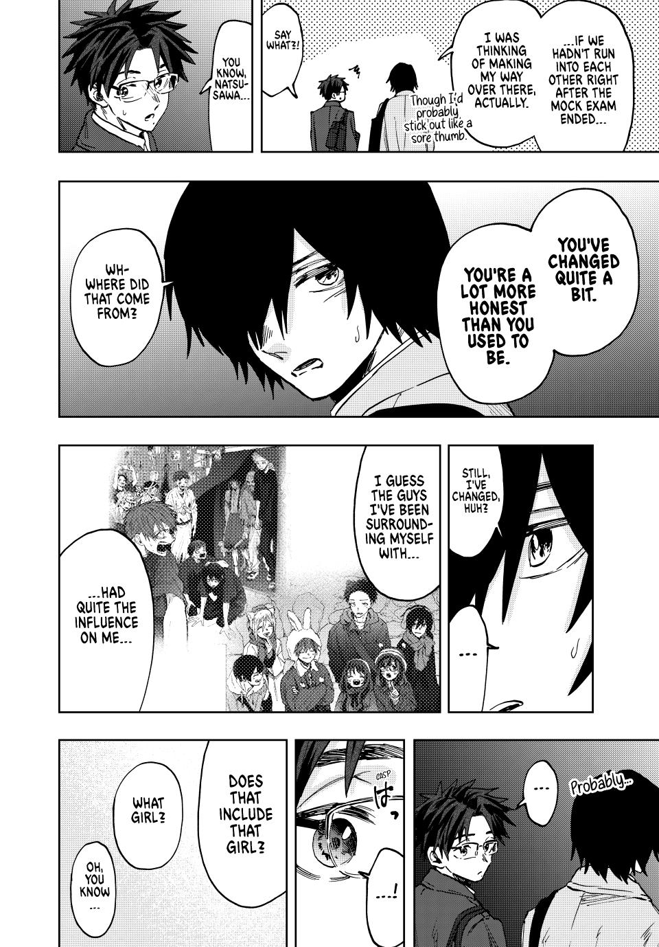 Kaoru Hana wa Rin to Saku Chapter 115 page 6 - Chapter 115: After The Mock Exams