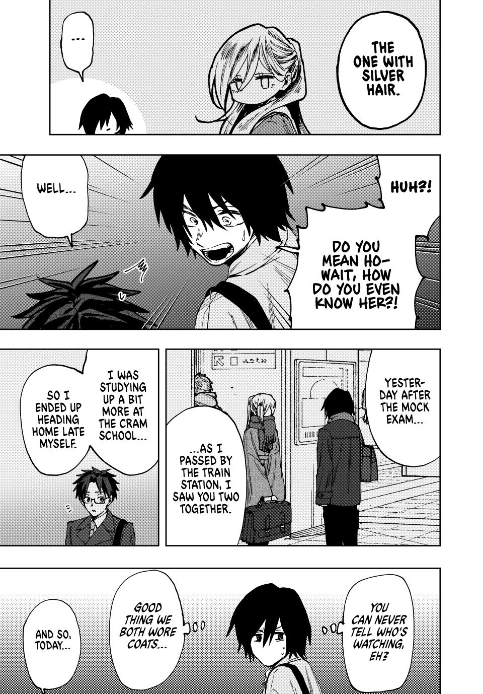 Kaoru Hana wa Rin to Saku Chapter 115 page 7 - Chapter 115: After The Mock Exams