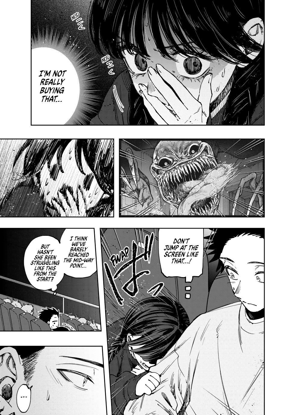 Kaoru Hana wa Rin to Saku Chapter 116 page 13 - Chapter 116: Horror Movie