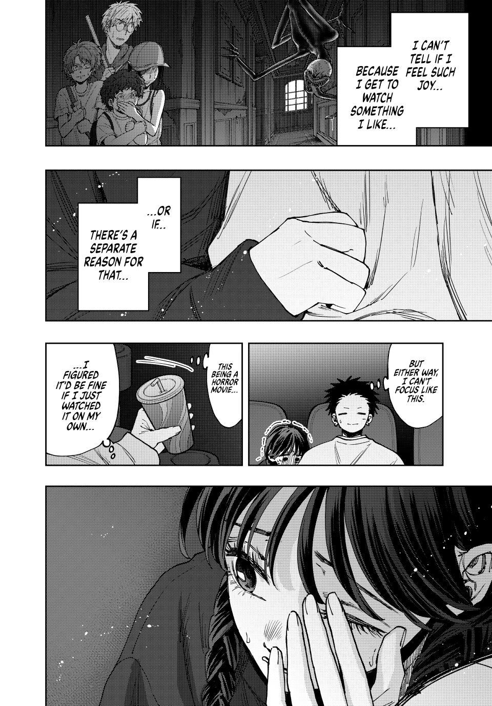 Kaoru Hana wa Rin to Saku Chapter 116 page 14 - Chapter 116: Horror Movie