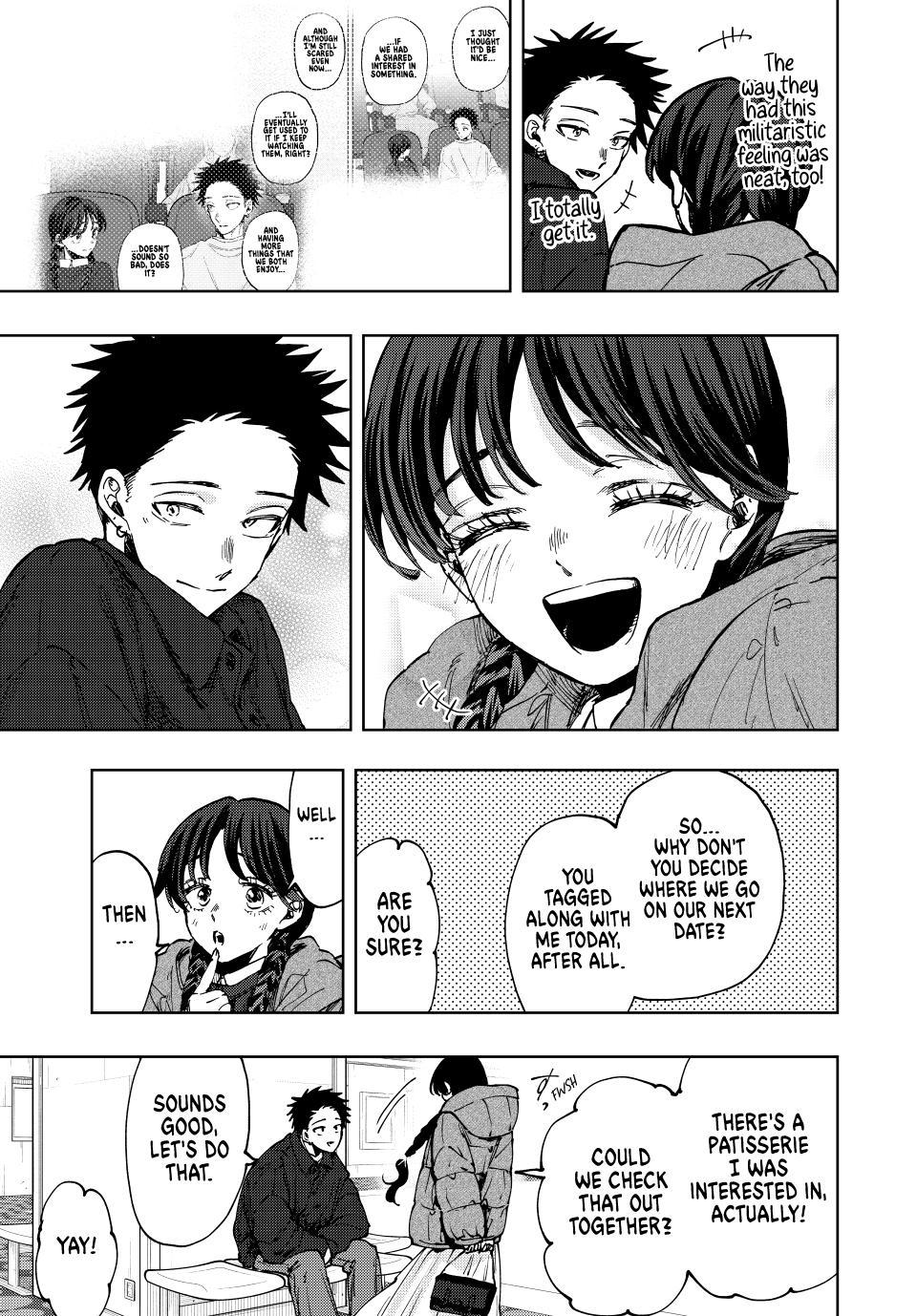 Kaoru Hana wa Rin to Saku Chapter 116 page 17 - Chapter 116: Horror Movie
