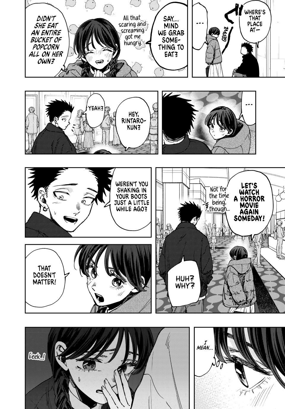 Kaoru Hana wa Rin to Saku Chapter 116 page 18 - Chapter 116: Horror Movie