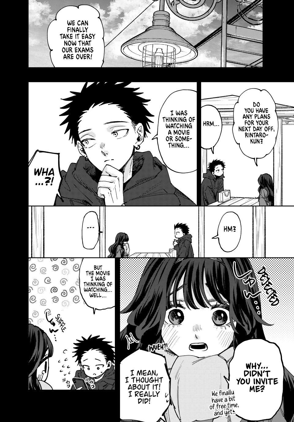 Kaoru Hana wa Rin to Saku Chapter 116 page 4 - Chapter 116: Horror Movie