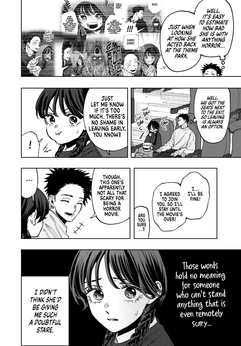 Kaoru Hana wa Rin to Saku Chapter 116 page 6 - Chapter 116: Horror Movie