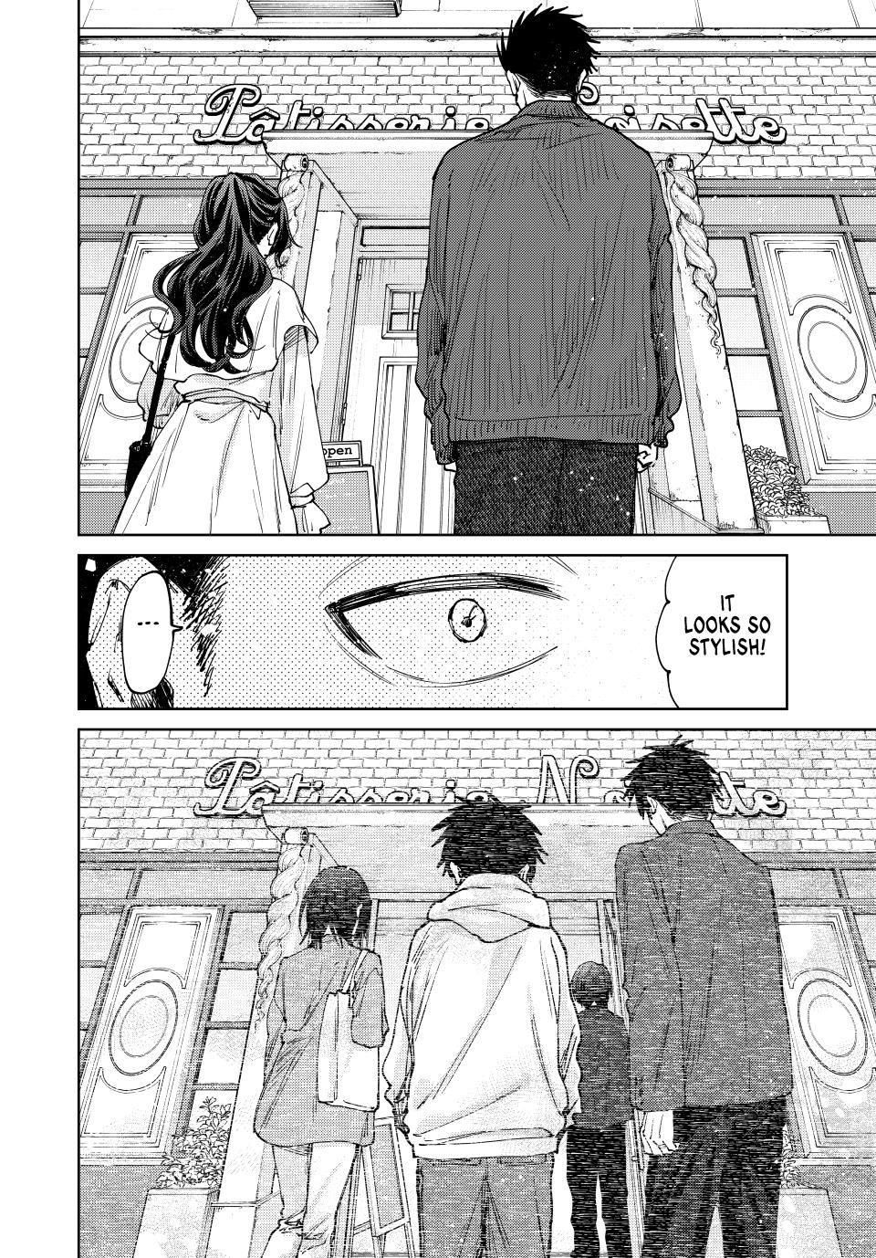 Kaoru Hana wa Rin to Saku Chapter 117 page 10 - Chapter 117: The Pâtisserie From Back Then