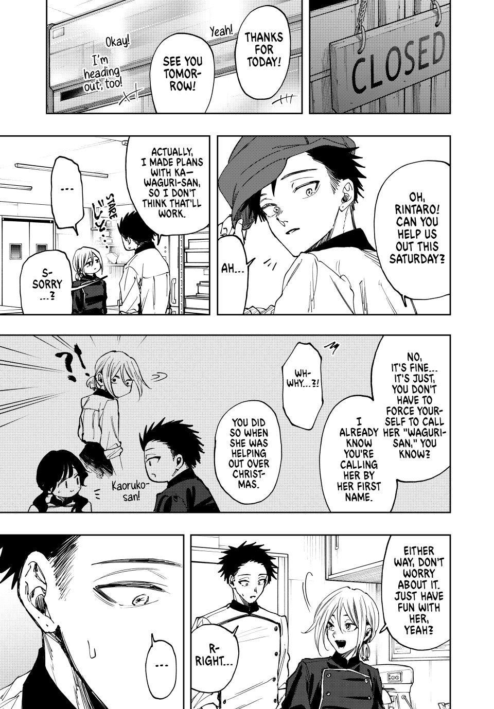 Kaoru Hana wa Rin to Saku Chapter 117 page 5 - Chapter 117: The Pâtisserie From Back Then