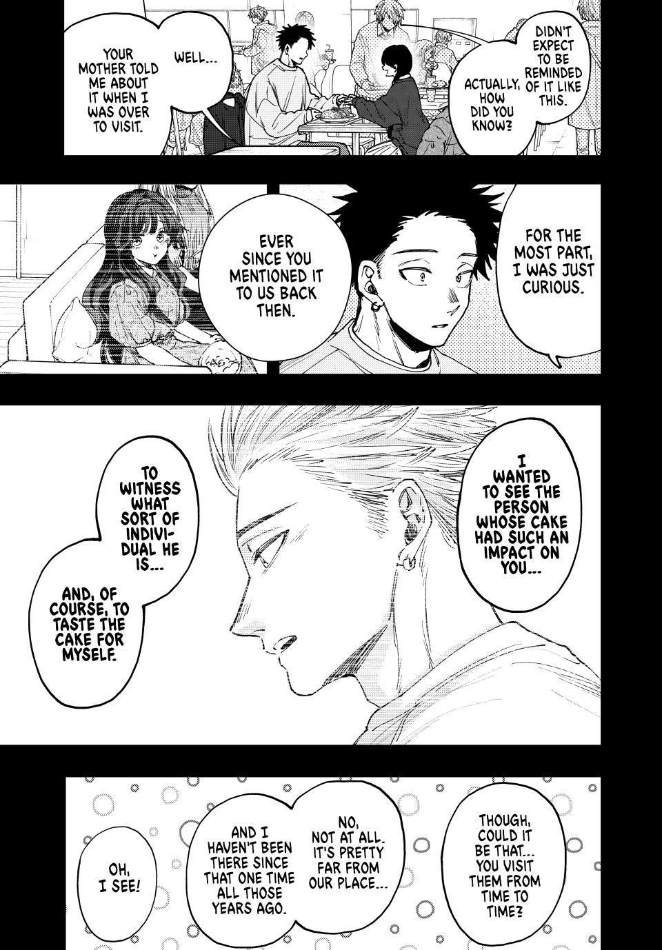 Kaoru Hana wa Rin to Saku Chapter 117 page 7 - Chapter 117: The Pâtisserie From Back Then