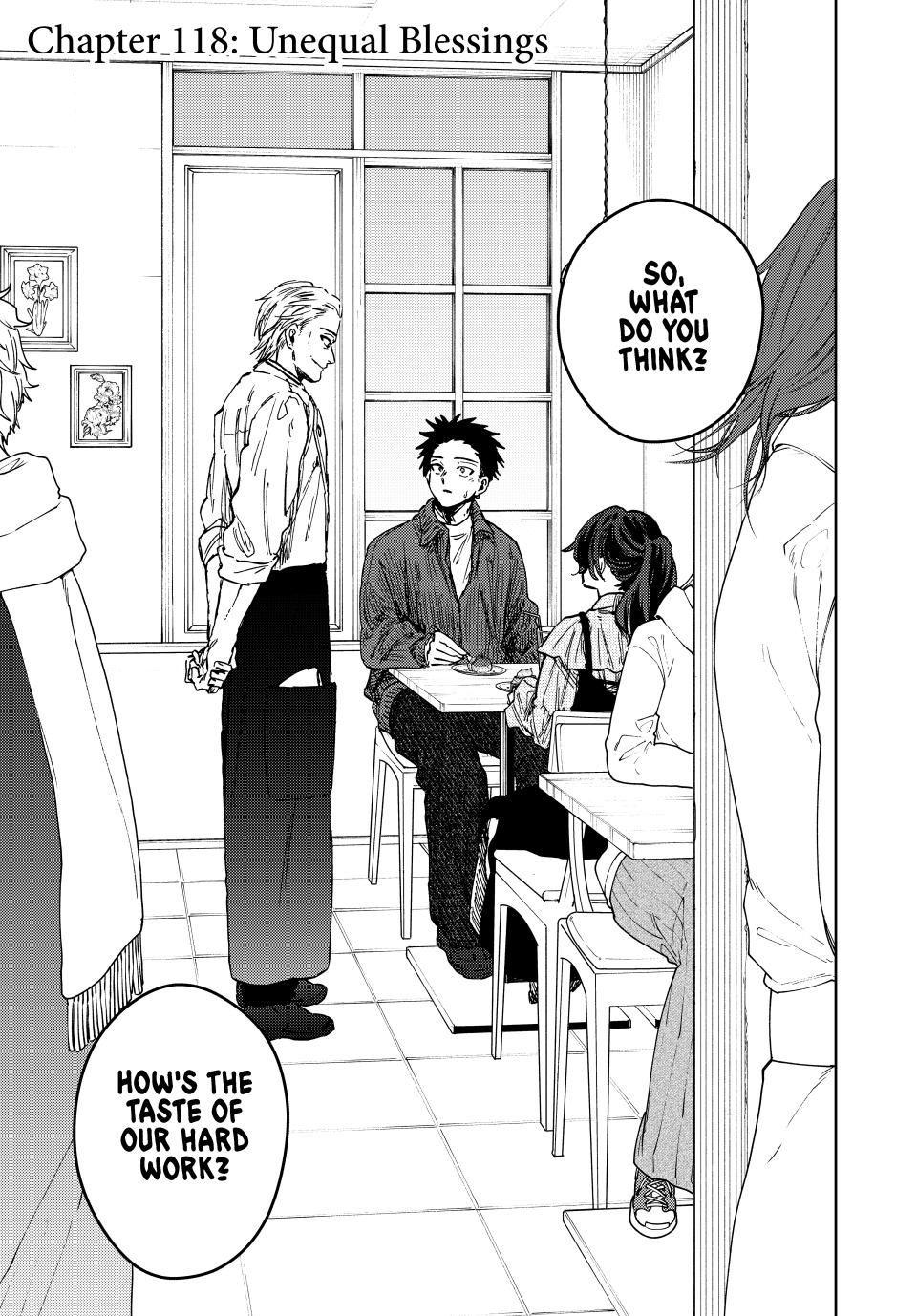 Kaoru Hana wa Rin to Saku Chapter 118 page 26 - Chapter 118: Unequal Blessings