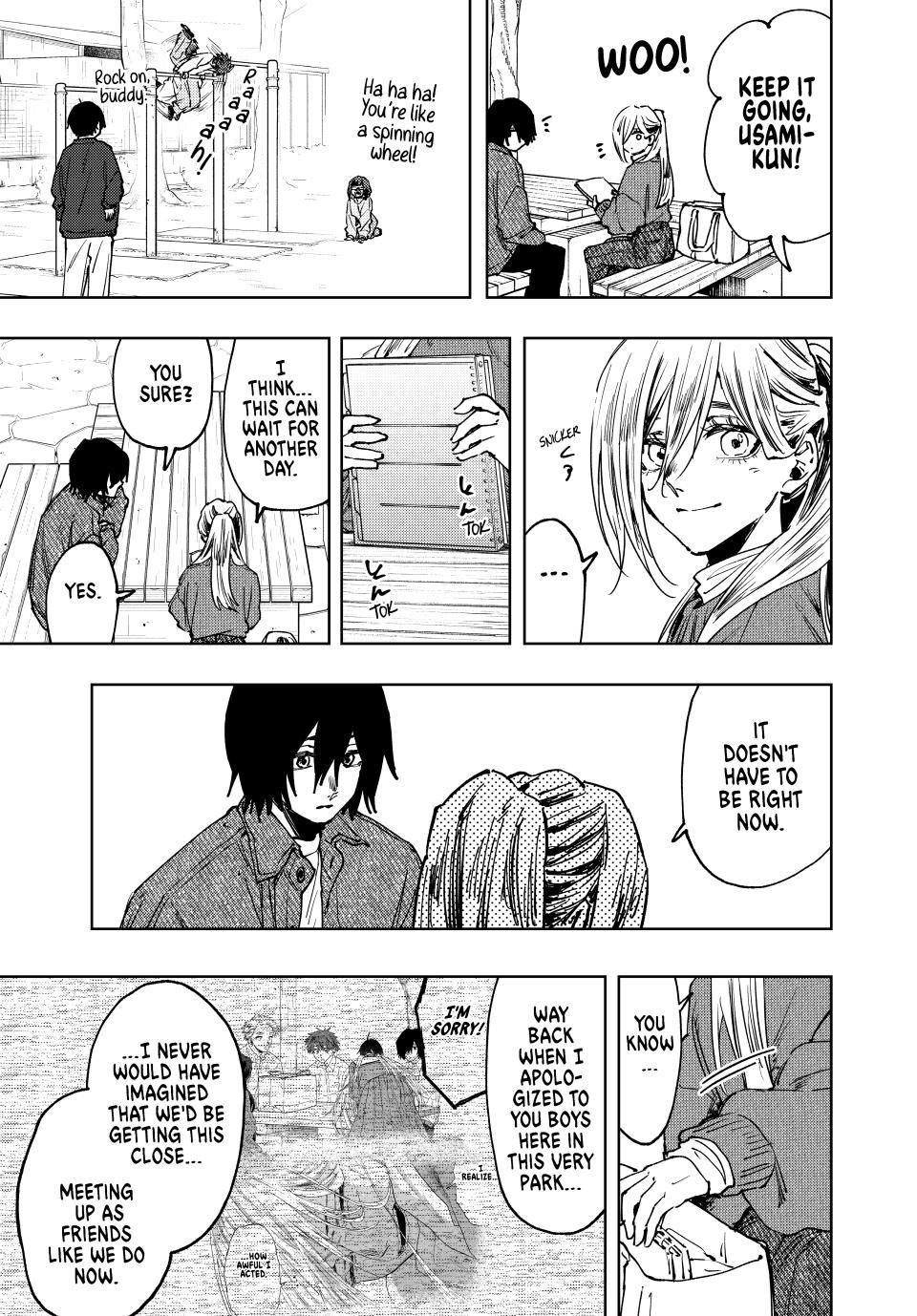 Kaoru Hana wa Rin to Saku Chapter 120 page 11 - Chapter 120: Natsusawa's White Day