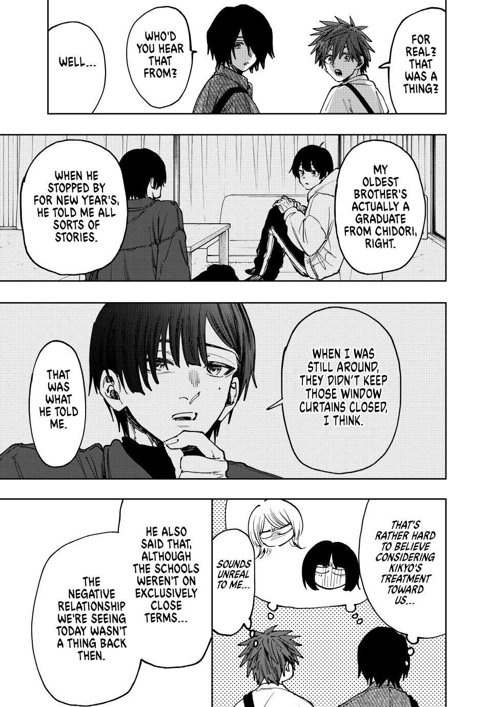 Kaoru Hana wa Rin to Saku Chapter 120 page 19 - Chapter 120: Natsusawa's White Day