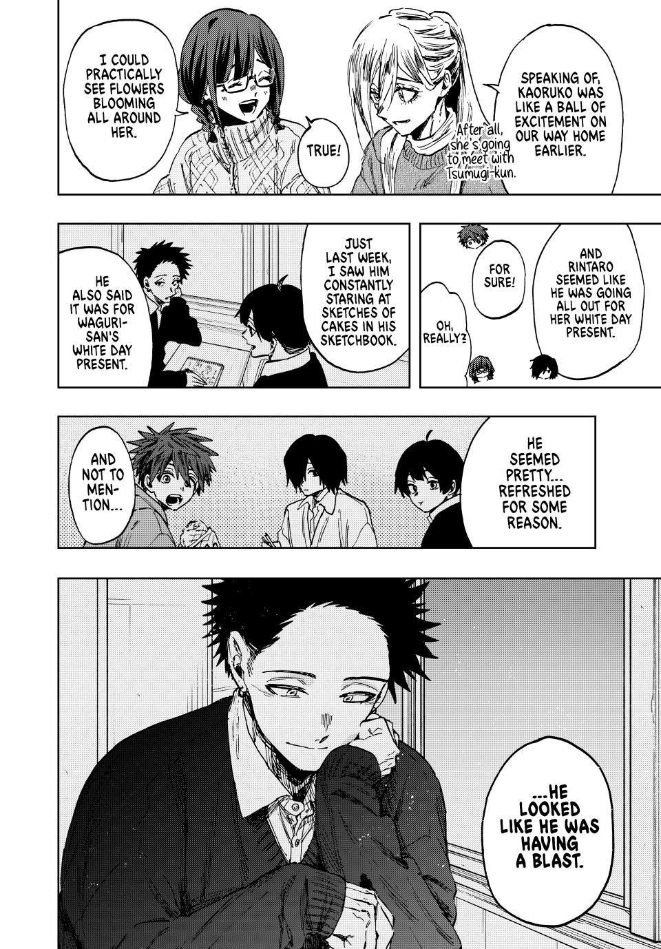 Kaoru Hana wa Rin to Saku Chapter 120 page 4 - Chapter 120: Natsusawa's White Day