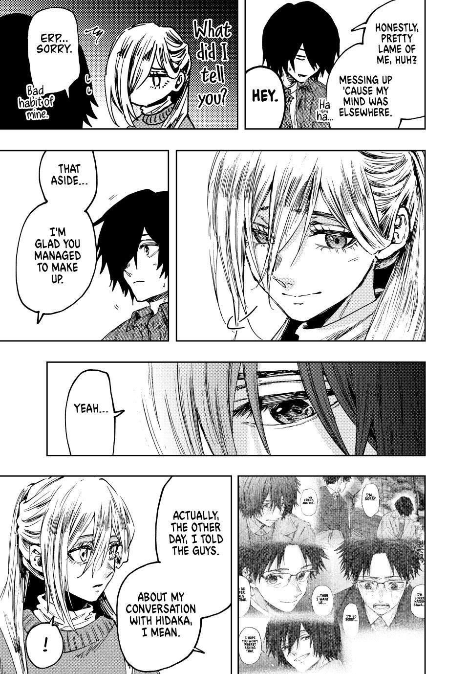 Kaoru Hana wa Rin to Saku Chapter 120 page 9 - Chapter 120: Natsusawa's White Day