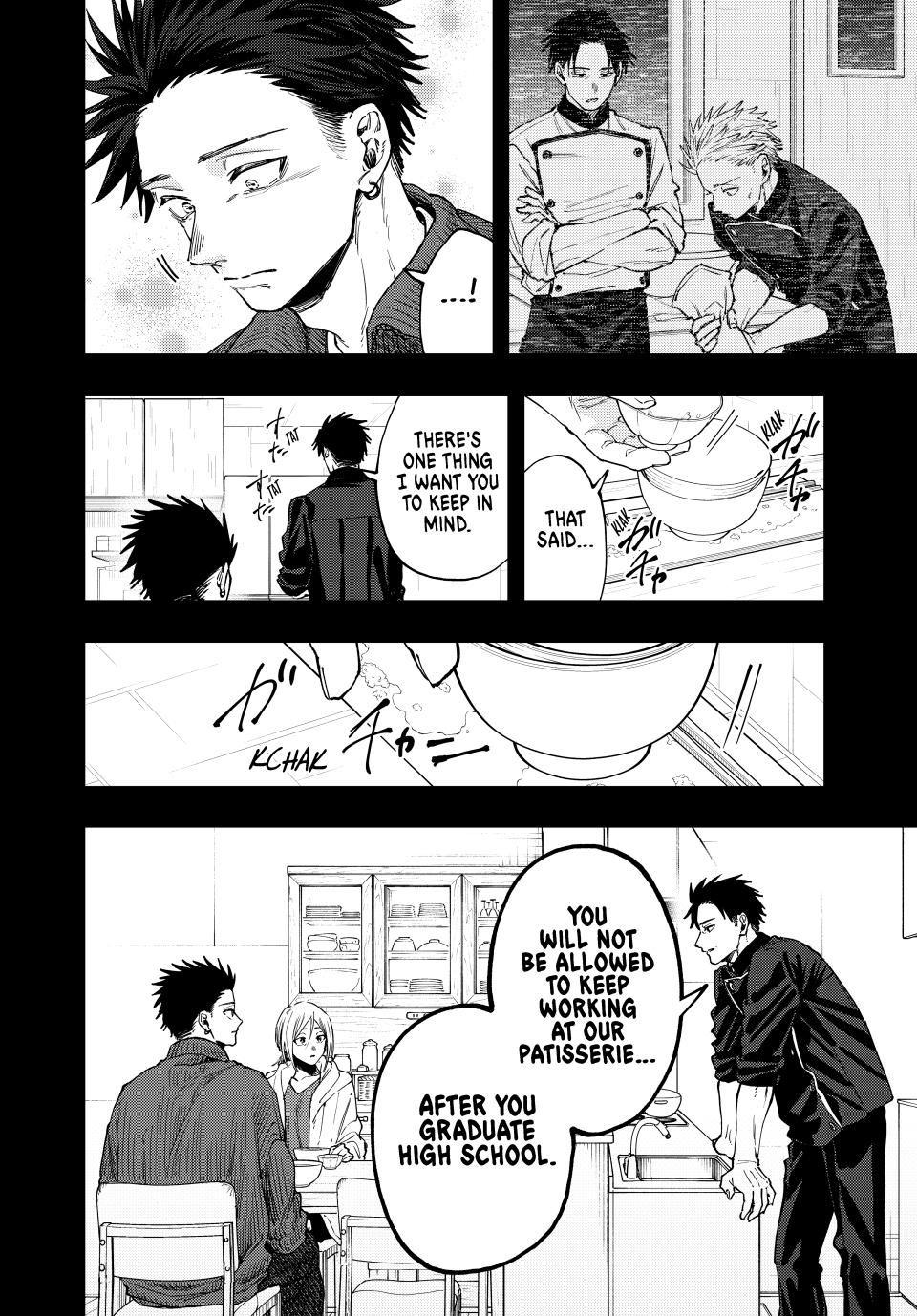 Kaoru Hana wa Rin to Saku Chapter 121 page 10 - Chapter 121: Pâtissier